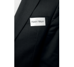 Durable badge label 8334 40x75mm white adhesive 240 pieces