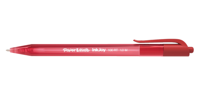 Paper Mate Inkjoy 100RT Kugelschreiber Mittel Rot