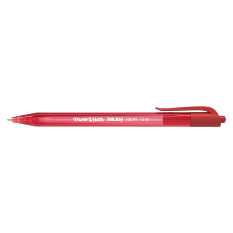 Stylo bille Paper Mate Inkjoy 100RT Medium rouge