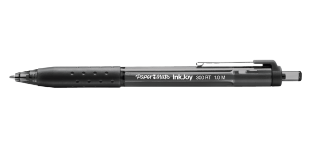 Stylo bille Paper Mate Inkjoy 300RT Medium noir