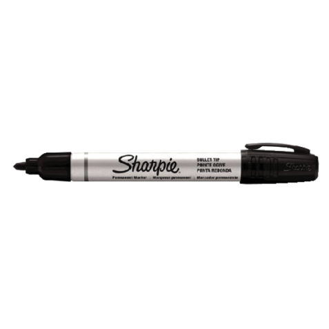 Viltstift Sharpie rond Pro 1.5-3mm zwart