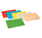 Chemise Secolor A4 grand onglet 100% carton recyclé 250g jaune