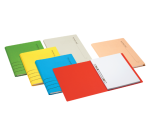 Chemise à lamelle coulissante Secolor A4 carton 100% recyclé 250g bleu