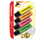STABILO BOSS Original Highlighter 70/4 assorted blister pack 4 pieces