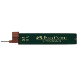 Mine Faber-Castell HB 0,5mm Super-polymer tube 12 mines