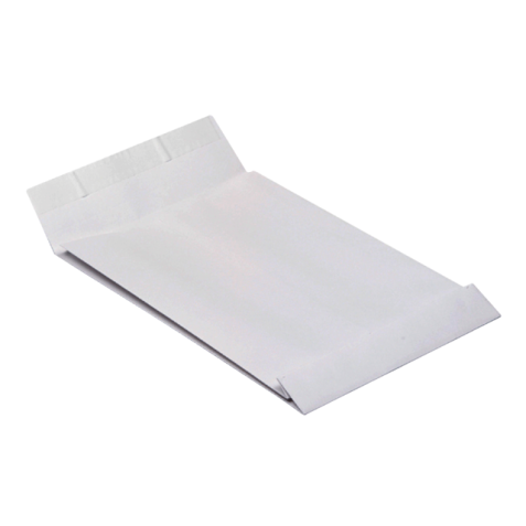Envelop monsterzak 262x371x38mm zelfkl wit 125stuks