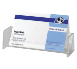 Sigel VA120 Business Card Box 50 Translucent Plastic Cards