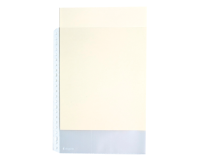 Pochette Kangaro A4 23 perforations PP 0.12mm grainé 10 pièces