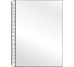 Pochette Kangaro A5 17 perforations PP 0,12mm lisse 10 pièces