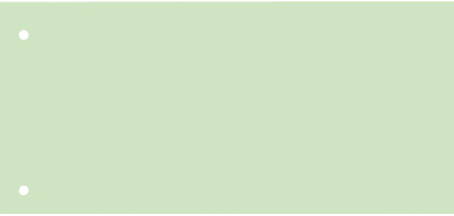 Bande de séparation Qbasic 225x120mm vert 50 feuilles