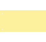 Bande de séparation Qbasic 240x105mm jaune 50 feuilles