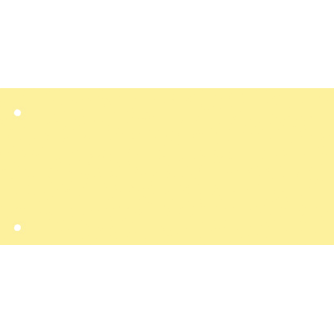 Scheidingsstrook Qbasic 225x120mm 50vel geel