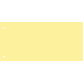 Scheidingsstrook Qbasic 225x120mm 50vel geel