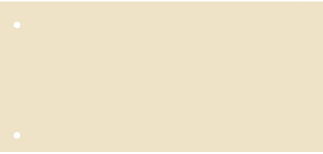 Separation strip Qbasic 240x105mm beige 50 sheets