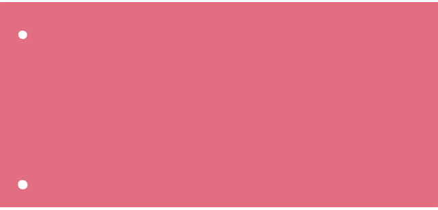 Scheidingsstrook Qbasic 225x120mm 50 stuks roze