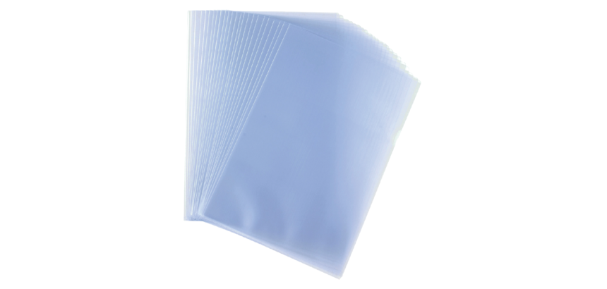 Pochette modèle L Kangaro A4 PP 0,14mm lisse transparent 25 pièces