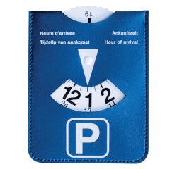 Disque de stationnement bleu