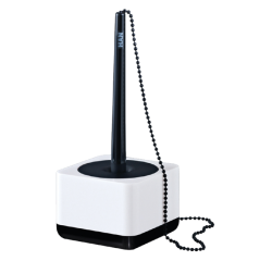 Baliebalpen Han iLine met ketting en standaard medium wit