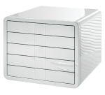 i-Box filing module, 5 drawers, white