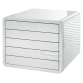 Module de classement i-Box, 5 tiroirs, blanc