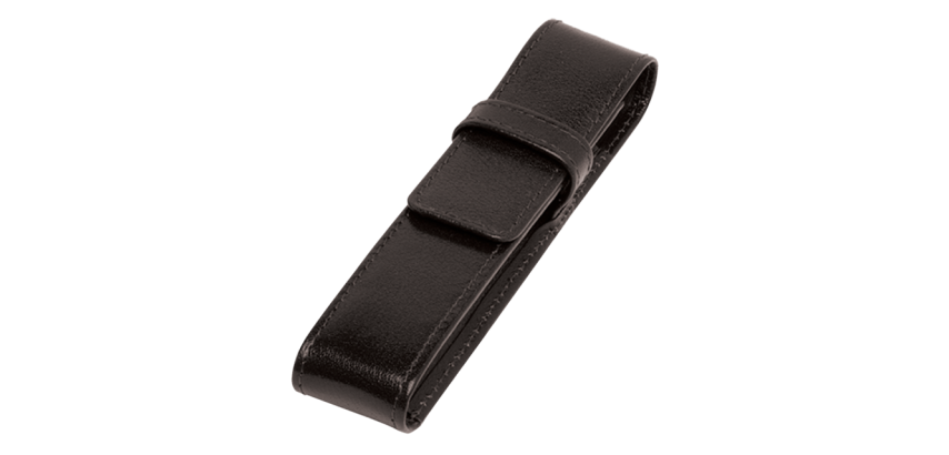 Etui stylos 321 Cuir de Buffle 1 case noir