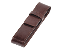 Etui stylos 321 cuir de Buffle 1 case brun