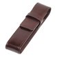 Etui stylos 321 cuir de Buffle 1 case brun