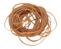 Elastiek Standard Rubber Bands 16 60x1.5mm 500gr 2220 stuks bruin