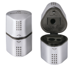 Taille-crayon Faber-Castell 2001 Trio Grip argent