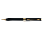 Stylo bille Waterman Expert Noir Laqué GT Medium