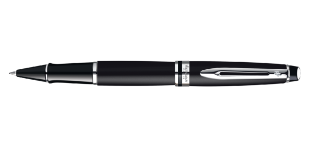 Roller Waterman Expert Schwarz lackiert CT Fein