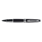 Rollerpen Waterman Expert black lacquer CT fijn