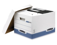 Caisse archives Bankers Box System standard blanc bleu
