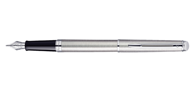 Waterman Hemisphere Stainless Steel CT Medium Fountain Pen