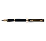Stylo plume Waterman Expert Noir Laqué GT Fin