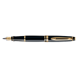 Waterman Expert Black Lacquer GT Fine Fountain Pen