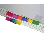 Marque-pages Post-it 680 25,4x43,2mm bleu vif