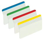 Post-it bookmarks 686 38x50.8mm strong curved assorted 24 pieces
