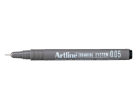 Fineliner Artline technisch 0.05mm zwart