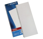 Djois Atlanta notebook 1 copy 330x135mm lined 100 pages blue