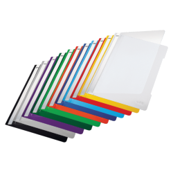 Snelhechter Leitz Standaard A4 gerecycled PP blauw