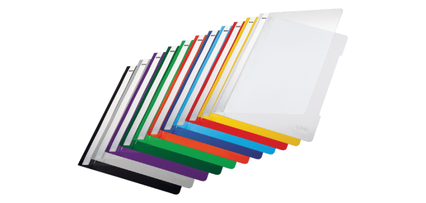 Schnellhefter Leitz Standard A4 recyceltes PP blau
