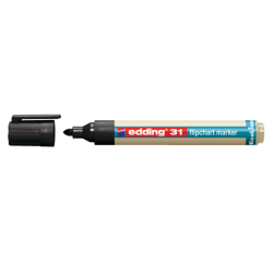 Feutre pour chevalet edding 31 EcoLine ogive 1,5-3mm noir