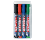 Erasable marker Edding 360 bullet tip 1.5 to 3 mm - Pack of 4