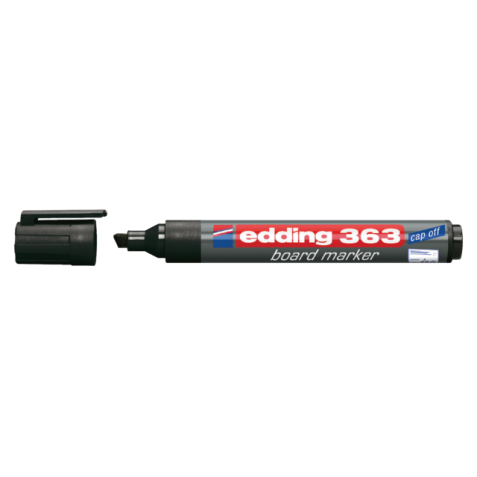 Whiteboardmarker edding 363 schuin 1-5mm zwart