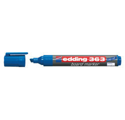 EN_WHITEB MARKER EDDING 363 BLEU