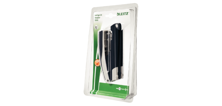 Agrafeuse de bureau Leitz NeXTT métal 30 feuilles noir blister