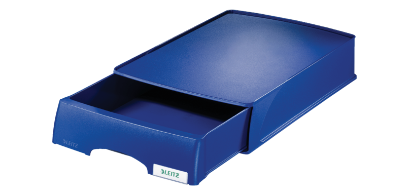 Corbeille à tiroir Leitz Plus A4 Maxi bleu