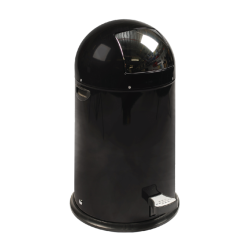 Afvalbak EKO Kickcan 33 liter mat zwart