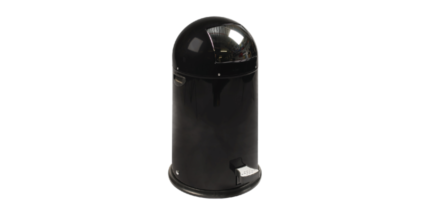 Pedal Bin EKO Kickcan 33 liters matte black